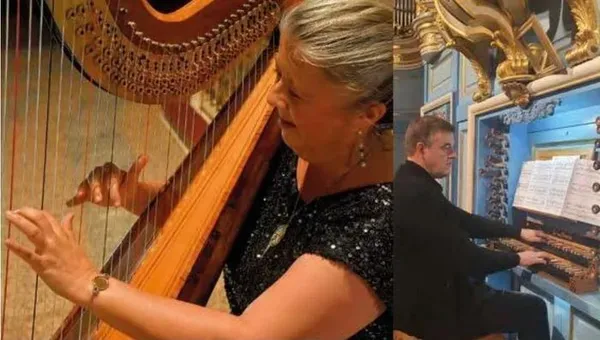 le ténor Sébastien Obrecht, la harpiste Isabelle Lagors et l’organiste Christian Ott.