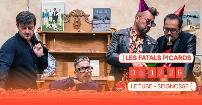 LES FATALS PICARDS au TUBE de SEIGNOSSE