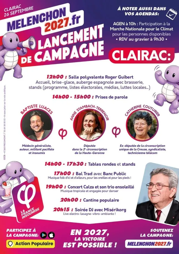 Lancement de campagne présidentielle