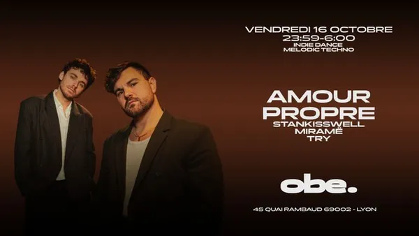 OBE. - AMOUR PROPRE, STANKISSWELL, TRY, MIRAMË
