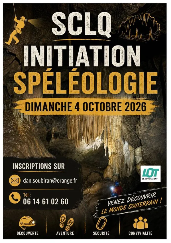 Initiation à la spéléologie