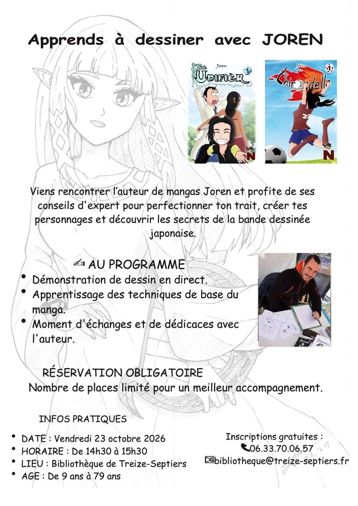 Apprends à dessiner avec JOREN