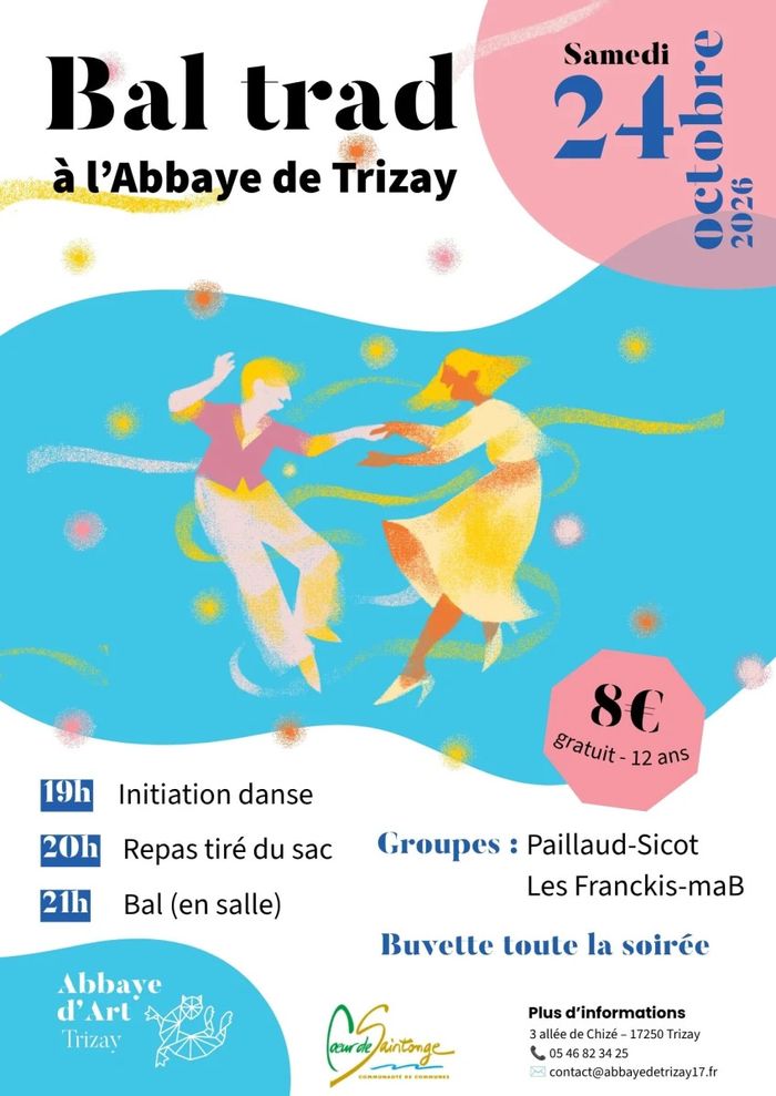 Bal Trad à l'Abbaye de Trizay