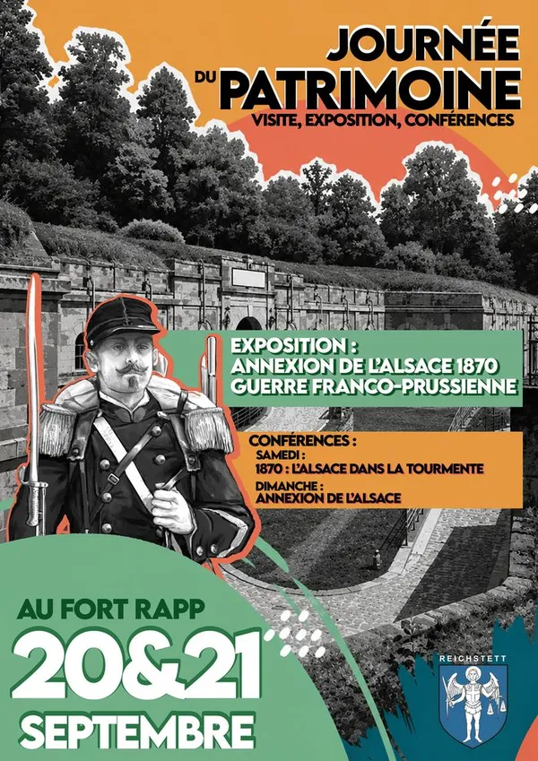 Journée du patrimoine au Fort Rapp