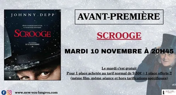 Avant-première : "Scrooge"