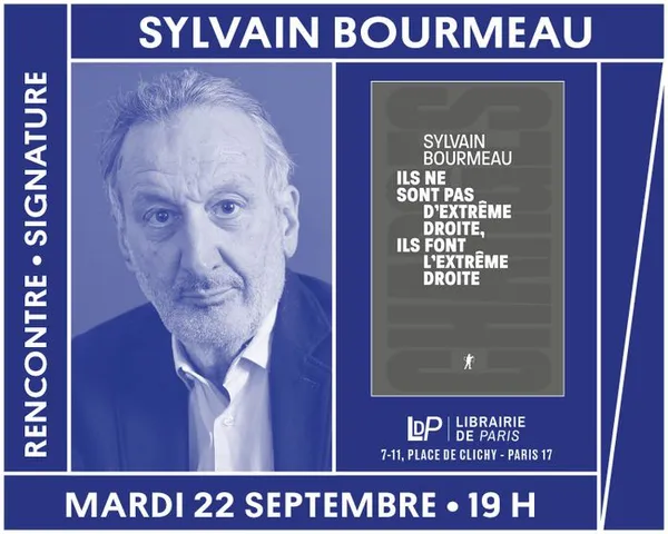 Sylvain Bourmeau présente son essai « Ils ne sont pas d'extrême droite, ils font l'extrême droite »