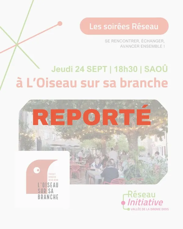 Soirée Réseau IVDD — L'oiseau sur sa branche