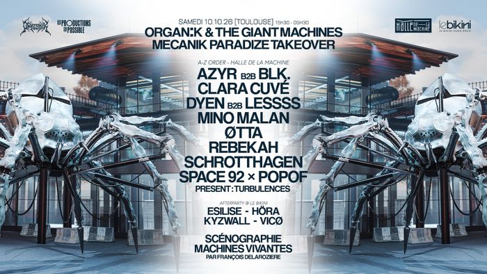 MECANIK PARADIZE : ORGANÏK + MACHINES VIVANTES !