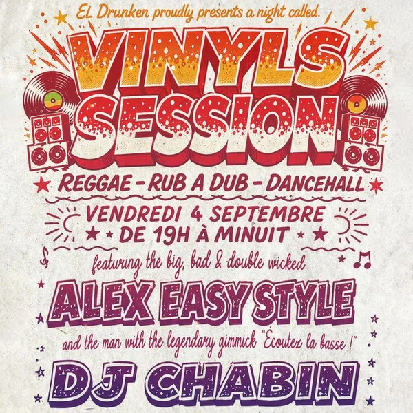🇯🇲 VINYLS SESSION // DJ SET : ALEX EASY STYLE + DJ CHABIN // REGGAE - RUB A DUB - DANCEHALL - FUNK  - HIP HOP  🇯🇲