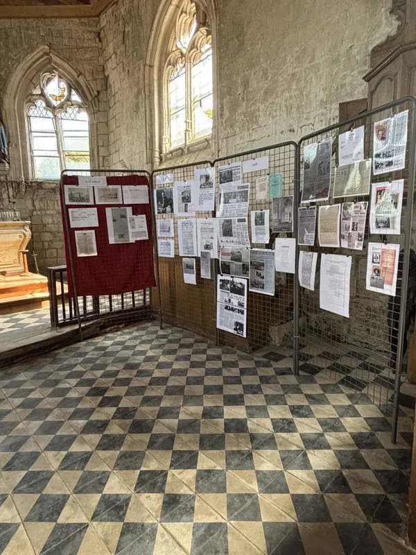2 visites en 1 : l'église de Vieulaines propose une exposition