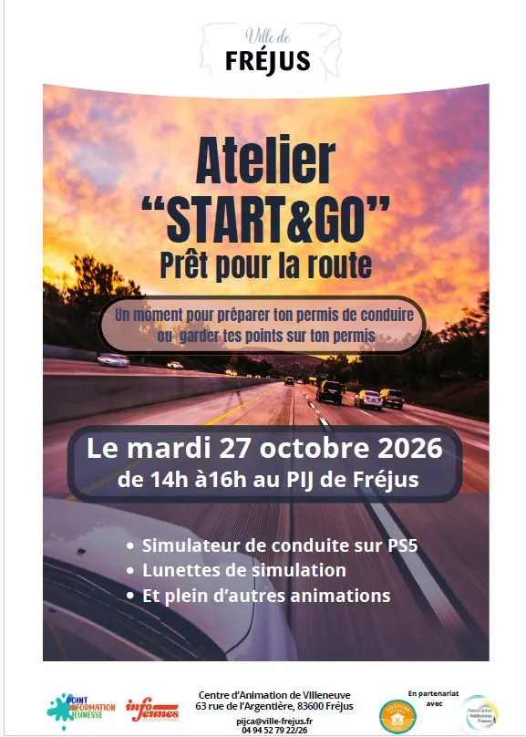 Atelier de sensibilisation aux dangers
de la route