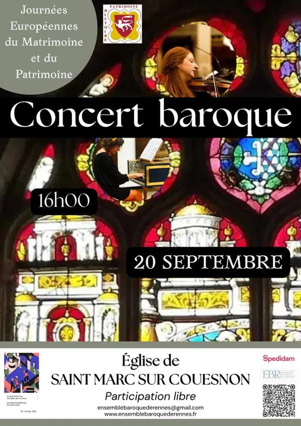 Concert de Musique Baroque à l'église Saint Médard