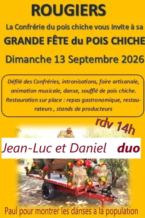 Fête du pois chiche à Rougiers