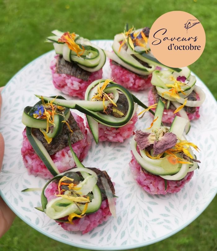 Atelier culinaire - bouchées apéritives végétariennes - Saveurs d'octobre