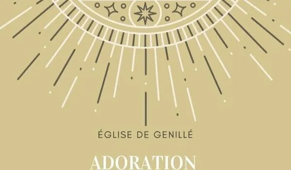 Adoration du Saint Sacrement à l'église de Genillé