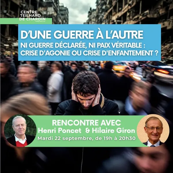 D’une guerre à l’autre 
Ni guerre déclarée, ni paix véritable : crise d'agonie ou crise d'enfantement ?