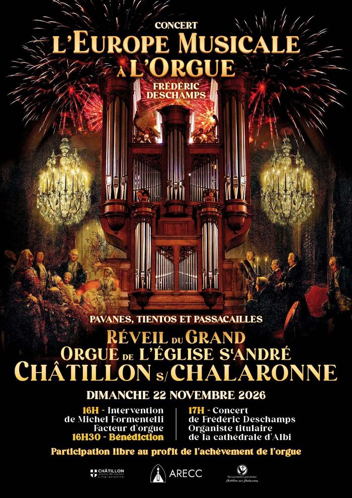 [CONCERT] L'Europe Musicale au Grand Orgue de l'église Saint-André
