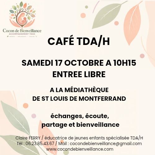 Café TDA/H à la Médiathèque