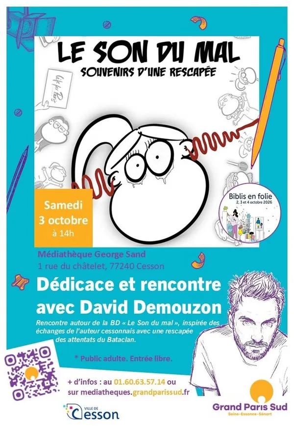 Dédicace et rencontre avec David Demouzon