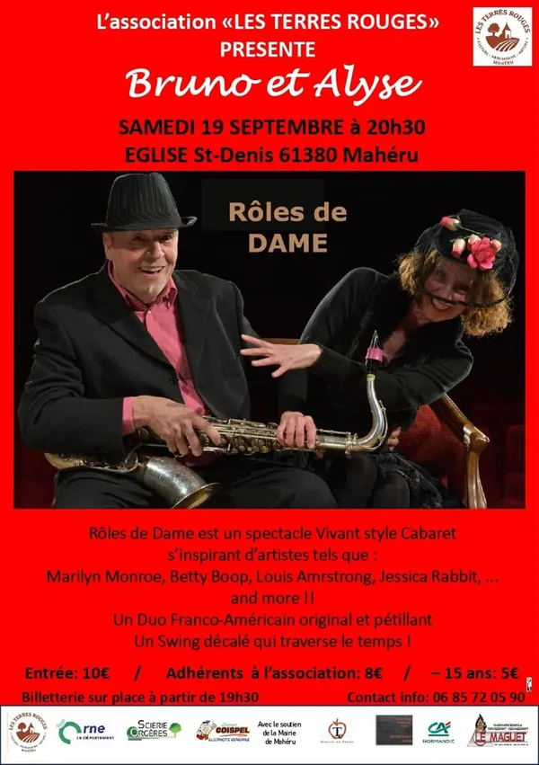 Concert : rôles de dame
