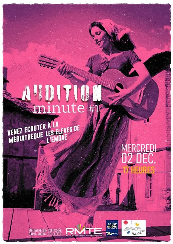 Audition Minute des élèves de l'EMDAE !