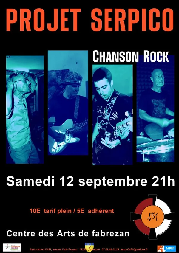 Projet Serpico : Rock (France)