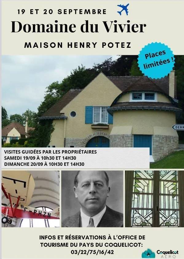 Visites guidées de la maison Henry Potez