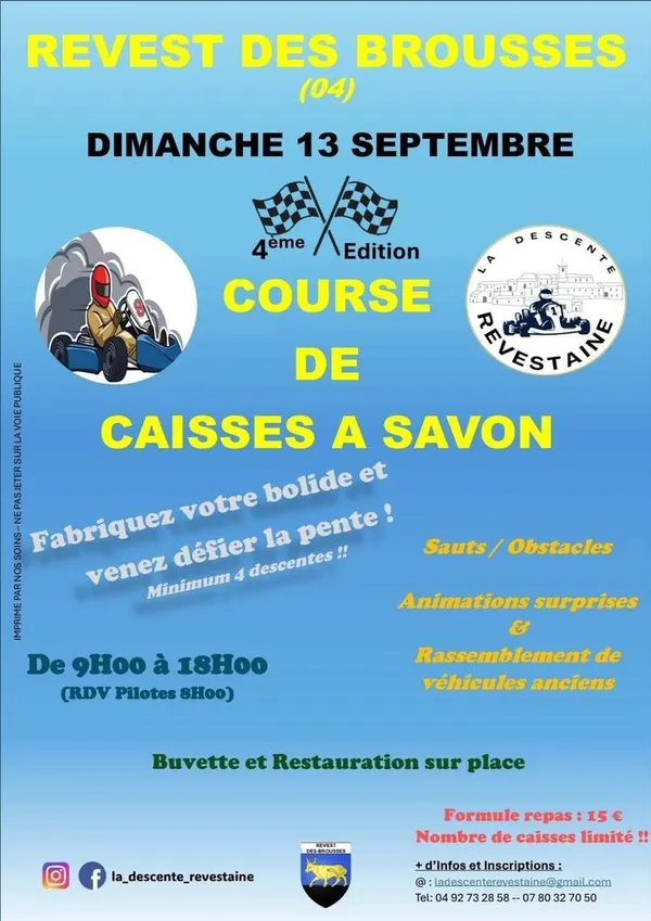 Course de caisses à savon