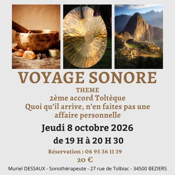 Voyage Sonore à Béziers