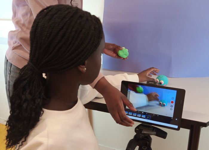 Atelier stop motion en pâte à modeler