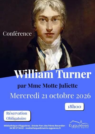 Conférence Wiliam Turner par Juliette Motte