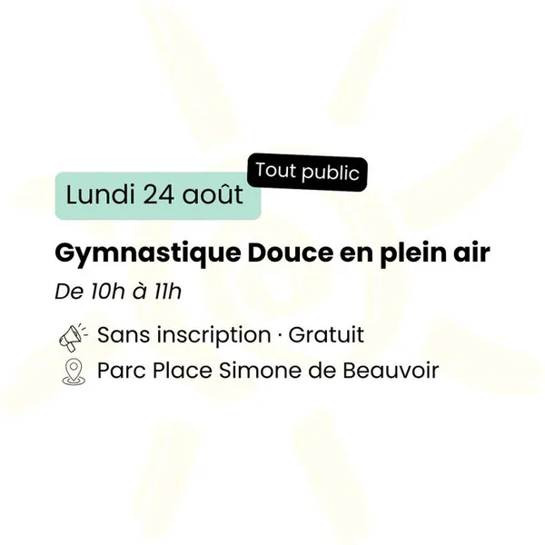 Gymnastique Douce en plein air