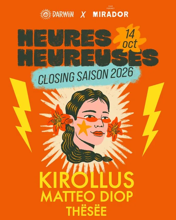 ⚡️DARWIN × MIRADOR⚡️ CLOSING HEURES HEUREUSES