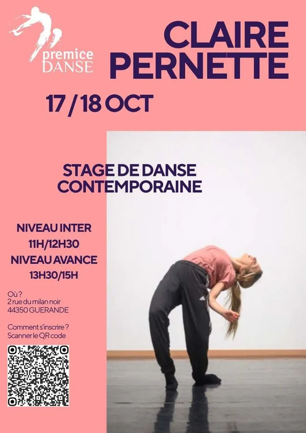 Stage de danse contemporaine