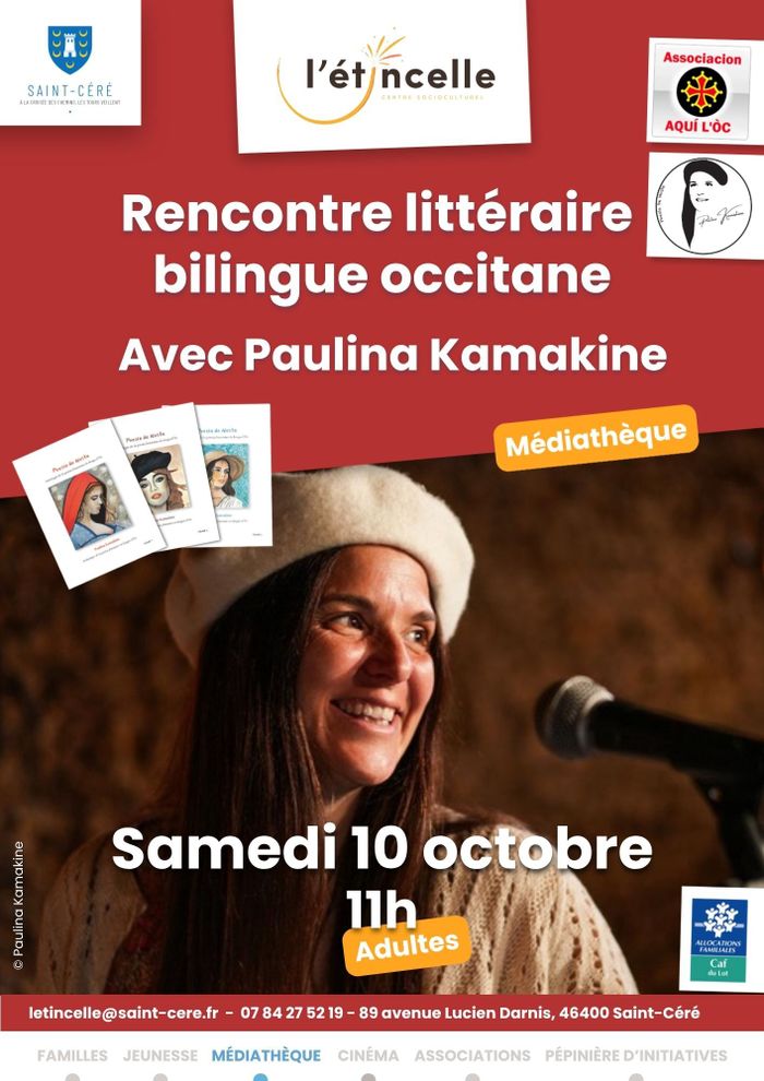 Rencontre littéraire avec Paulina Kamakine