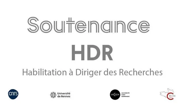 HDR | Soutenance de Madame Maïté Stephan