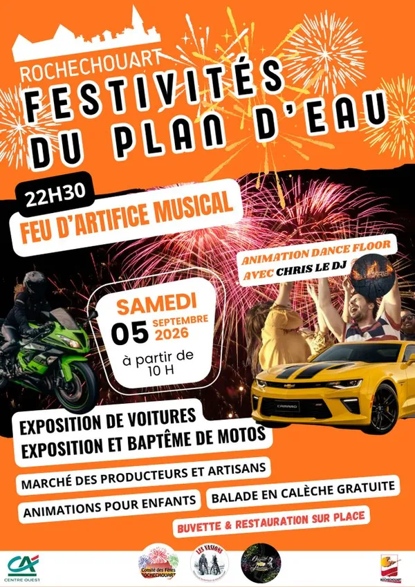 Rendez-vous au bord du plan d'eau le 5 septembre