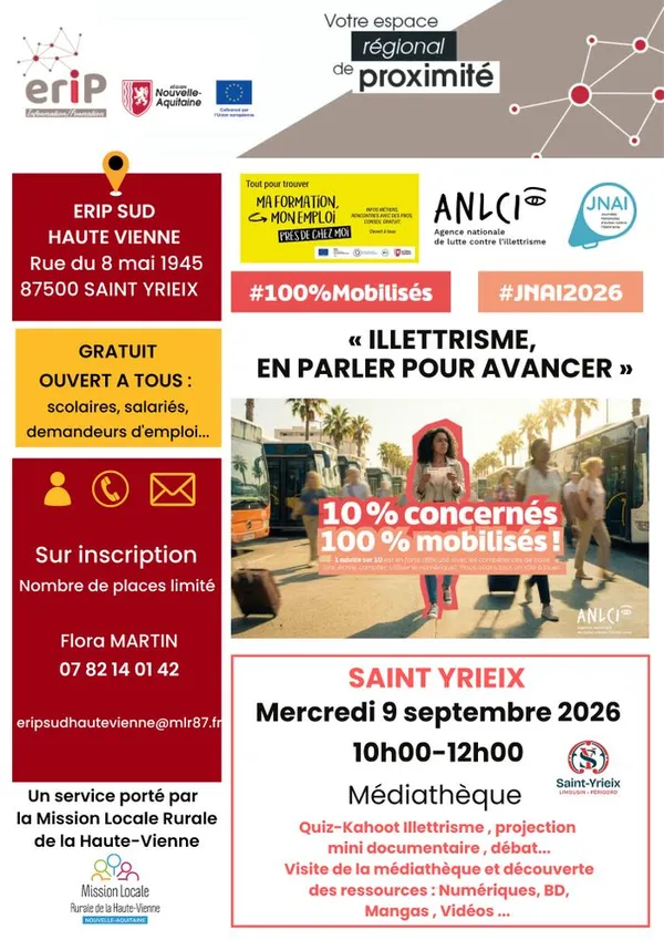 Illettrisme, en parler pour avancer