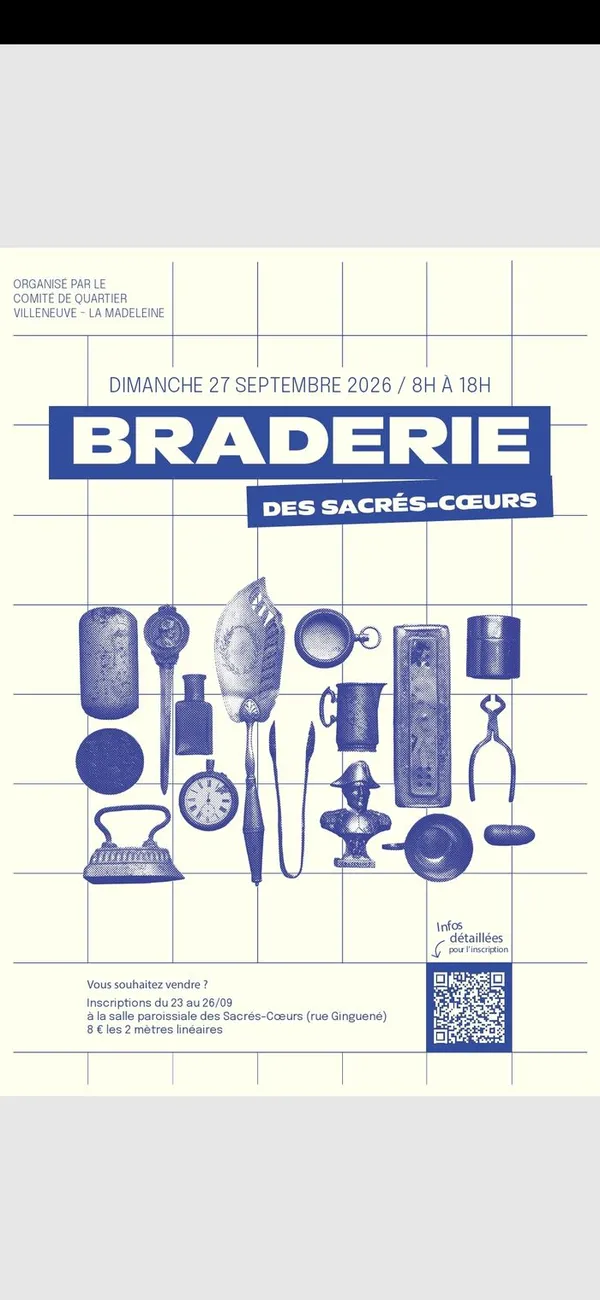 Braderie Sacrés Coeurs 2026