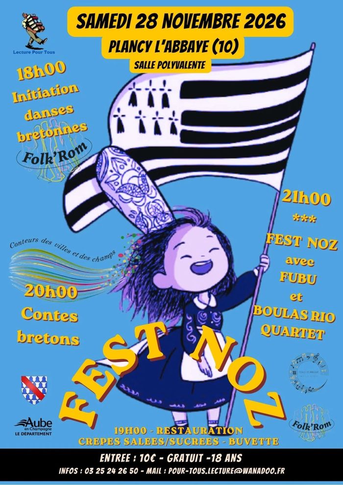 Soirée bretonne - contes et fest noz