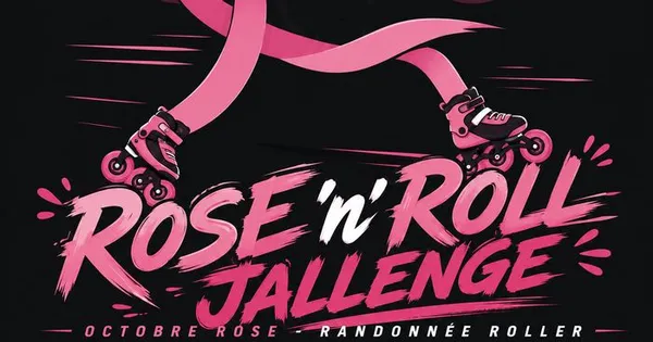 Le Rose’n’roll jallenge : 1 tour, 1 euro, 1 don !