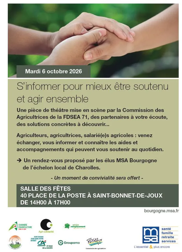 S’informer pour mieux être soutenu et agir ensemble