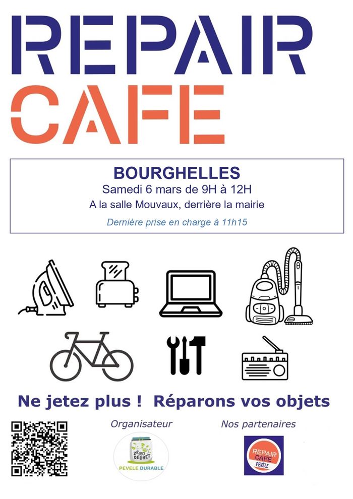 Repair café à Bourghelles