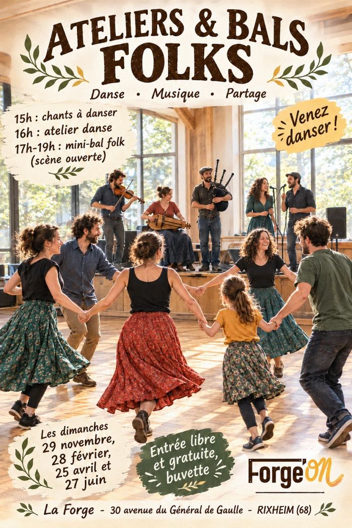 Ateliers et mini bal