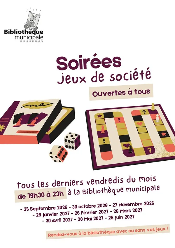Soirées jeux de société