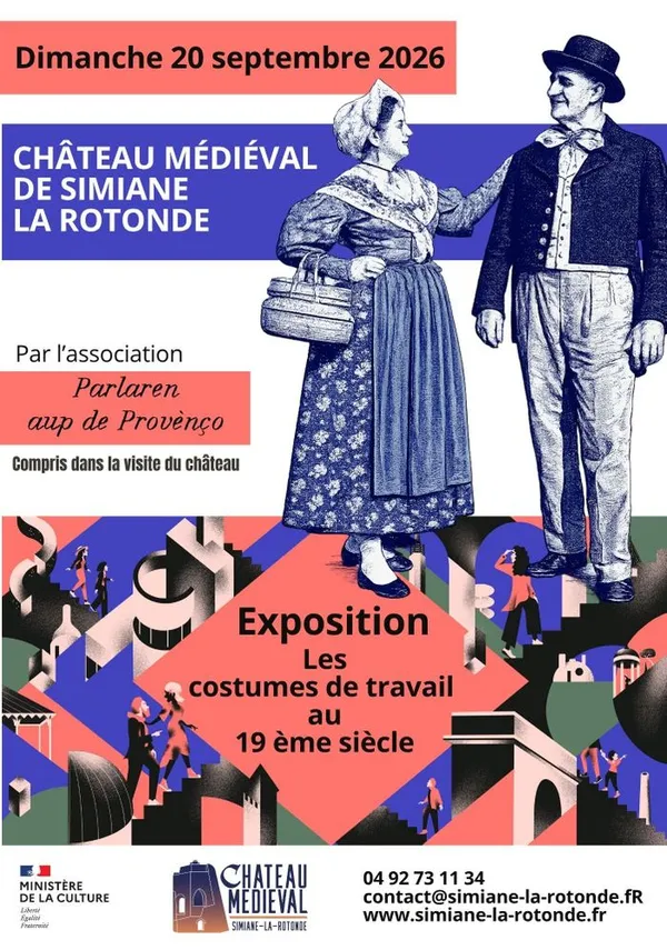 Journées du patrimoine au château de Simiane-la-Rotonde