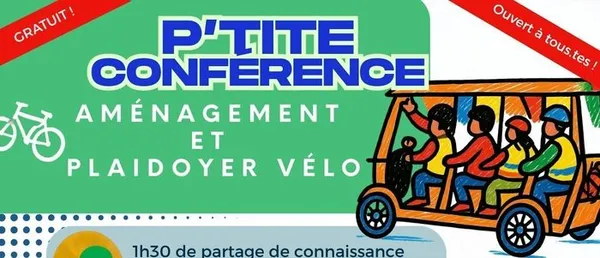 P'tite conférence "Aménagement et plaidoyer vélo" - Pont-Sainte-Maxence