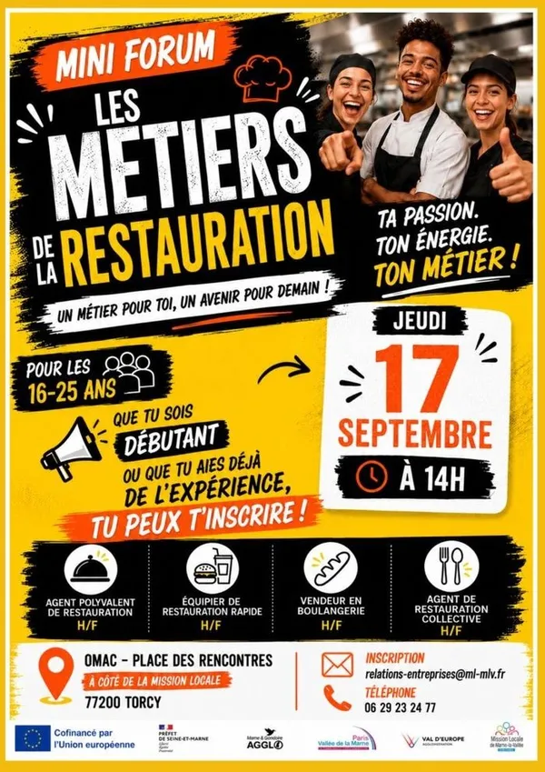 MINI FORUM : LES METIERS DE LA RESTAURATION