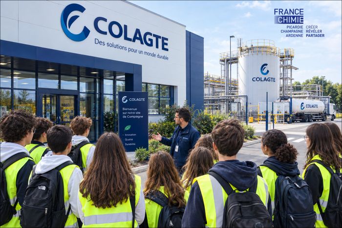 Visite Colgate-Palmolive Industriel à Compiègne