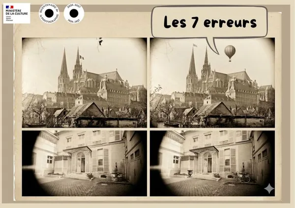 Le jeu des sept erreurs des Archives